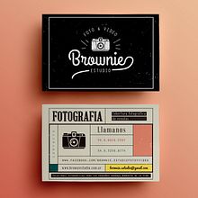 BROWNIE - FOTO & VIDEO. Un proyecto de Diseño de Flor Leis - 16.12.2015