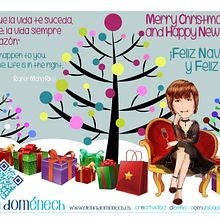 XMAS!! Personalized Christmas Cards elenadomenech. Graphic Design, Traditional illustration, and Advertising project by Elena Doménech - 12.25.2015