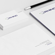 Papelería Corporativa - RHIND. Un proyecto de Br, ing e Identidad y Diseño gráfico de JEAN PIERRE BUSTAMANTE TRELLES - 26.12.2014