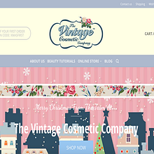 The Vintage Cosmetic London . Pemrograman, Pengembangan Web, Dan Desain Web proyek oleh Antonio M. López López - 09.27.2015