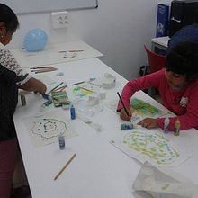 Paraypormujeres ONG TALLERES CREATIVOS. Fine Arts, Traditional illustration, IT, Painting, and Stop Motion project by lutxana art marketing - 10.27.2016