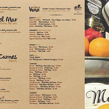 Carta Menu Restaurante La Bicicleta. Graphic Design project by Demian Abrayas - 12.30.2015
