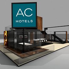 STAND _AC HOTELS. Architecture, Interior Architecture, and Set Design project by nacho luna - 12.29.2015