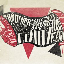 Create for destroy.Destroy for create. . Ilustrație tradițională și Scriere de Cesc Roca - 12.29.2015