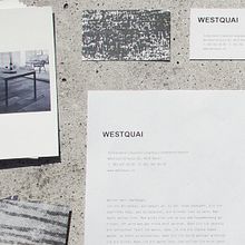Westquai. Un progetto di Graphic design, Br, ing, Br e identit di Katrin Deubelbeiss - 01.01.2016