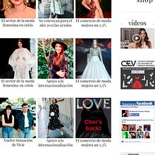 WEB LAYOUT - Pinker moda. Web Design project by Patrick Mompó - 12.29.2015