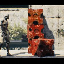 Peek (Picher Cubes). Intro generada en Unreal Engine 4, integramente en tiempo real de un pequeño juego que estoy desarrollando . 3D, Dan Desain Game proyek oleh Javier Pedragosa - 11.30.2015