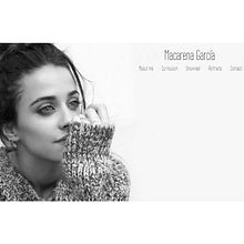 Web de Macarena Garcia. Web Development project by David Hernanz - 05.30.2015