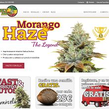 Family Ganjah Seeds Bank. Web Development project by Juan Bares - 01.02.2016