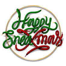 Happy SneaXmas 2015. Un progetto di Direzione artistica, Illustrazione tradizionale e Tipografia di Baimu Studio - 01.01.2016