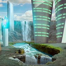 Mis Matte Paintings. Un progetto di Illustrazione tradizionale, Graphic design, Multimedia e Ritocco fotografico di Alexander Fábrega Cogley - 02.01.2016