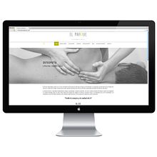 Fisioterapia El Parque. Web Design project by Think Diseño - 01.05.2016