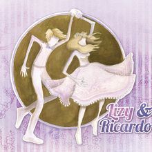 Invitación Boda "Baila conmigo". Un proyecto de Diseño gráfico e Ilustración tradicional de Isa Sandoval - 27.05.2011