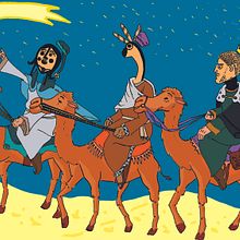 Los íberos magos. Education, and Traditional illustration project by Alejandro Fuentes Alonso - 01.02.2016