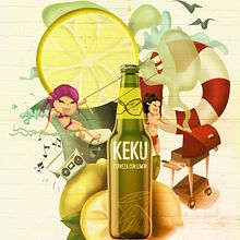 Mi Proyecto del curso: Ilustración exprés con Illustrator y Photoshop. Br, ing, Identit, Design, Traditional illustration, and Advertising project by Amaia Acilu - 01.05.2016