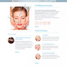 CooLifting. Un progetto di Web design di La Teva Web Diseño Web - 06.01.2016