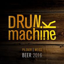 Drunk Machine | Beer 2016. Art Direction, Design, Product Design, Graphic Design, Traditional illustration, and Packaging project by Thanos Papageorgiou - 01.06.2016