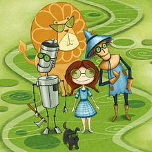 El Mago de Oz. Un proyecto de Ilustración tradicional de Adri Magaldi - 07.01.2016