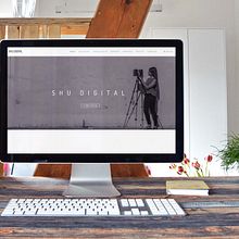 Diseño web corporativa para Shu Digital Art & Design. Web Design project by Sara Palacino Suelves - 01.07.2016
