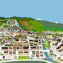 Granada Ilustrada. Traditional illustration project by Ignacio Ramos - 01.06.2016