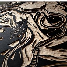 Cama Feo  Xilografia . Arte plastice și Pictura de ezequiel casiano - 01.07.2016