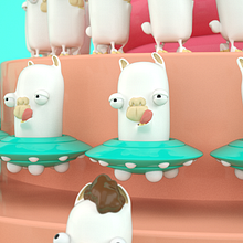 Llama -Zoetrope. 3D, Animation, Art Direction, Motion Graphics, Photograph, Post-production, and Video project by Andreé Chujutally Mejía - 01.07.2016