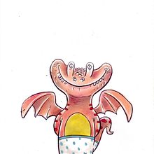 Monstruos en calzoncillos. Character Design project by Lebrilope - 01.07.2016