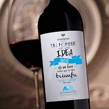 Diseño de etiqueta para Vinos. Design project by Julieta Almaraz - 11.07.2015