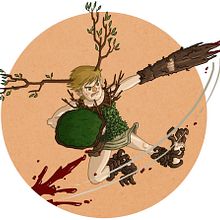 Lost Children - Elf of the trees. Un proyecto de Animación, Bellas Artes, Cómic, Dirección de arte, Diseño de juegos, Diseño de personajes e Ilustración tradicional de Marr - 07.01.2016