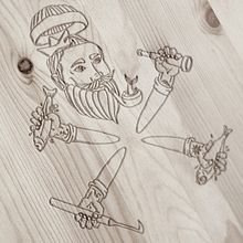 Wood Sailor. Arts, Crafts, Furniture Design, Making, and Traditional illustration project by María Ester Izquierdo Guillamot - 01.08.2016