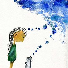 pensamientos. Un proyecto de Ilustración tradicional de ester gonzález suárez - 09.01.2016