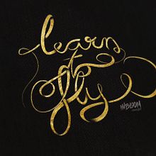 Learn to fly. Un proyecto de Diseño gráfico y Tipografía de INBLOOM DESIGN - 09.01.2016