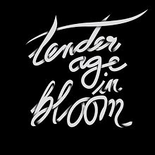 tender age in bloom. Un proyecto de Diseño gráfico y Tipografía de INBLOOM DESIGN - 09.01.2016
