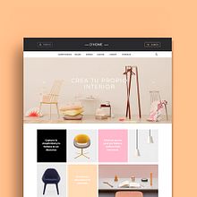 D'Home. Web Design project by Diana Sánchez - 01.10.2016