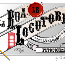 Logotipo Locutorio La Rua Ein Projekt aus dem Bereich Grafikdesign von Christian Fernandez Campos - 24.10.2015