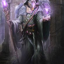 Concept art mago. Fine Arts, Comic, Design, Game Design, Character Design, Graphic Design, and Traditional illustration project by Juan Luis Romero - 01.10.2016