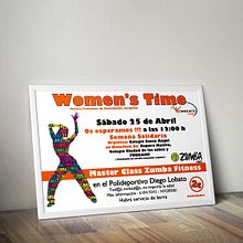 Women's Time Centro Deportivo Femenino. Un projet de Design graphique de Mayte Serna - 11.01.2015