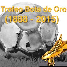 Visualización Trofeo Bota de Oro (1888-2015). Web Development project by Carlos Delgado - 01.11.2016