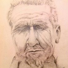 Vejez. Fine Arts, and Traditional illustration project by Nieves Gonzalez - 01.11.2016