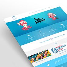 Giant Soul Interactive - Web. Web Design projeto de Miguel Ángel Rodríguez - 02.11.2014