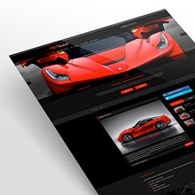 Italia Scuderia - Web. Web Design projeto de Miguel Ángel Rodríguez - 06.04.2014