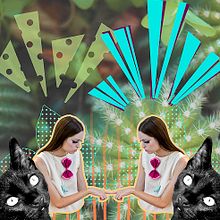 Cats LAB. Un proyecto de Collage, Diseño de vestuario, Diseño gráfico e Ilustración tradicional de patternsbcn - 31.07.2015