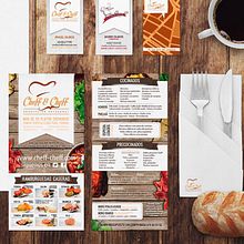Cheff & Cheff. Graphic Design, and Advertising project by Ana Mareca Miralles - 10.13.2013