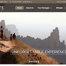 Inside Ethiopia Tours. Br, ing, Identit, Web Development, Information Design, Graphic Design, Interactive Design, Web Design, IT, and UX / UI project by Eric Carreras-Candi - 01.14.2016