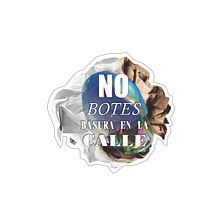 No botes basura en la calle. Design, Graphic Design, Education, and Traditional illustration project by Radha Rodríguez Piñero - 01.14.2016