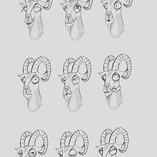 Como una cabra.... Un progetto di Character design di Carlos Quesada Vílchez - 15.01.2016