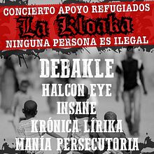 Cartel Refugiados. Design, and Graphic Design project by Álvaro de la Cruz Martín - 01.15.2016