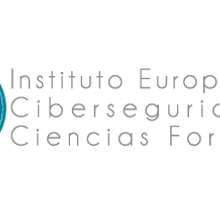 Logotipo Instituto Europeo de Ciberseguridad y Ciencias Forenses . Br, ing și identitate și Design grafic de Pablo Campos - 01.17.2016