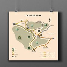 Infografía, Ruta senderística. Un progetto di Graphic design di David Corchero Molina - 19.10.2015