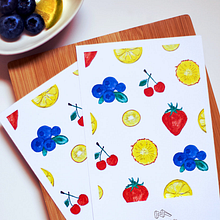 FRUIT PATTERN.. Projekt z dziedziny Projektowanie graficzne użytkownika Mosh creativestudio - 18.01.2016